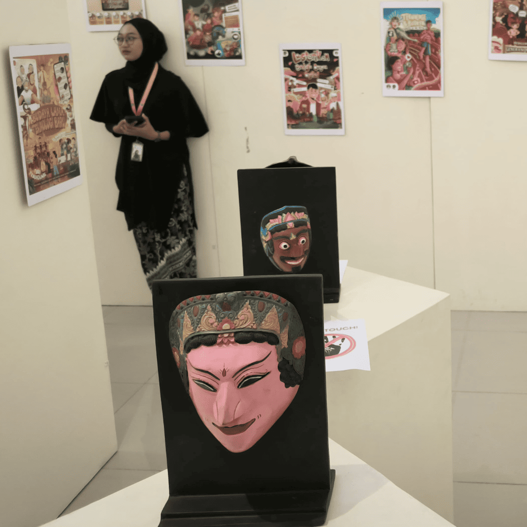 Siswi SMK ISLAM BATU karya Poster Terbaik 20 Besar di Universitas Negeri Malang